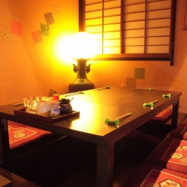 The popular tatami room is a digging type ♪