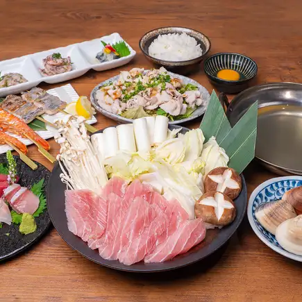 [2-hour all-you-can-drink included] Premium Fatty Tuna and Green Onion Course (6 dishes total) 8,000 yen (tax included)