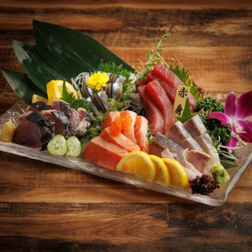 本日のお造り盛り合わせ