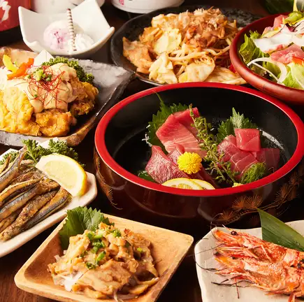 [3-hour all-you-can-drink draft beer] Domestic beef golden motsunabe and sashimi "Senbonzakura Course" 5500 yen ⇒ 4500 yen