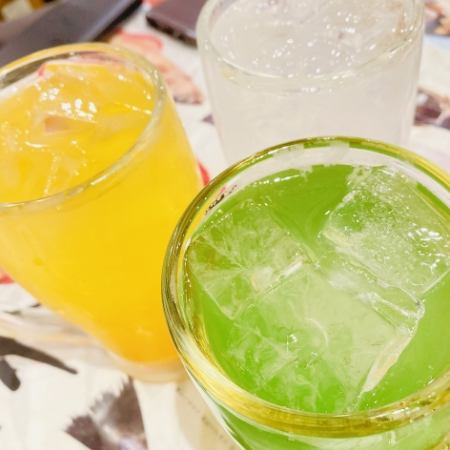 【2時間単品飲み放題】種類豊富な焼酎やサワー、ソフトドリンク各種◎お得な『ライトプラン』