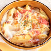 튀김 새우 마카로니 그라탕