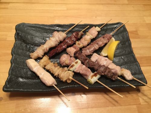 Assorted yakitori 9 pieces