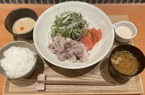 豚しゃぶサラダ御膳