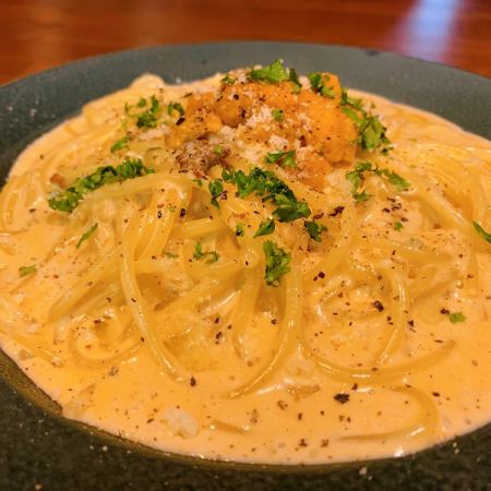 Rich sea urchin cream sauce