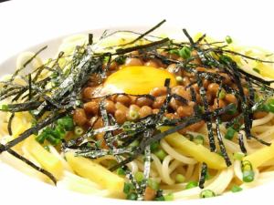 ●Room 12 special natto Japanese-style pasta