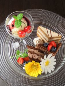 ● Today's dessert plate (assorted)