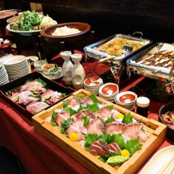 [Company banquets and reunions◎] Premier Japanese course premium all-you-can-drink 120 minutes included 6,000 yen ⇒ 5,500 yen (tax included)