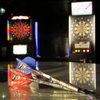 It is also possible to drink while enjoying darts ◎