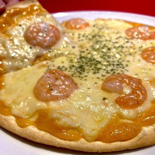 蝦蛋黃醬披薩