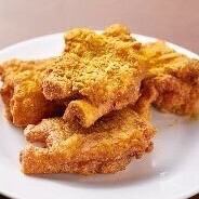 Yellow fried tofu (1 piece)