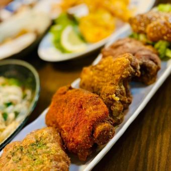 All kinds of fried chicken (5 pieces)