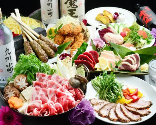 各コース色々なお料理が楽しめます！お好みの組み合わせお楽しみください♪