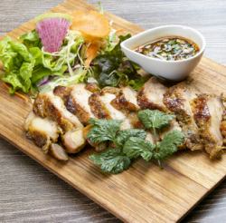 鶏もも肉のオーブン焼きグリル