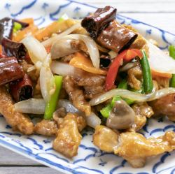 鶏肉とカシューナッツ炒め