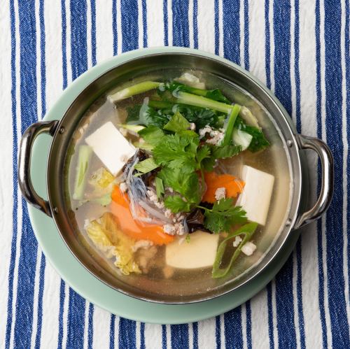 豆腐と春雨のチキンスープ　R