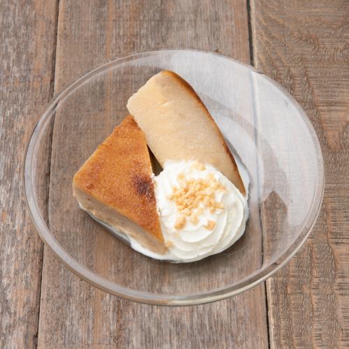 タロイモのしっとりプリン