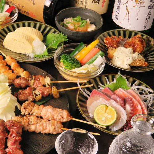 備長炭で仕上げた逸品の数々♪
