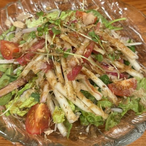 さっぱり大根サラダ