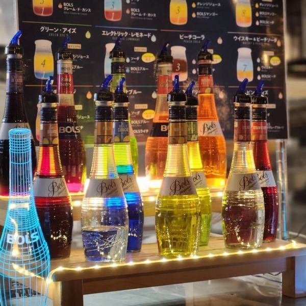 ドリンクはセルフスタイル！ご自身で好きな配分でお作り頂けます。