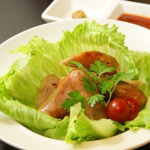 パリッと美味しいハーブソーセージ 