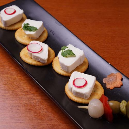クリームチーズの酒かす味噌漬け