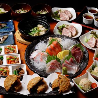 5/16まで【春の宴会プレミアムコース2h飲み放題付】全9品★7,500円⇒6,500円