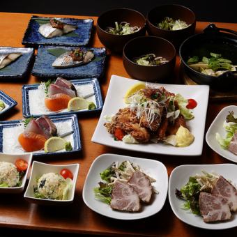 5/16まで【春の宴会スタンダードコース2h飲み放題付】全7品★6,500円⇒5,500円