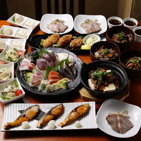 ワンランク上の内容重視派に人気♪こだわり食材の贅沢コースあり