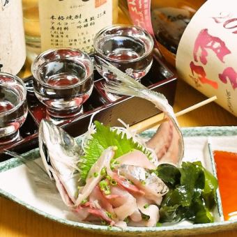 お酒好き必見！！親方お任せ厳選日本酒3時間コース7700円(税込)♪