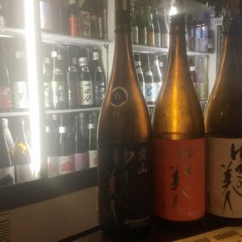 おまかせ日本酒あり飲み放題2時間付きコース6600円(税込)♪