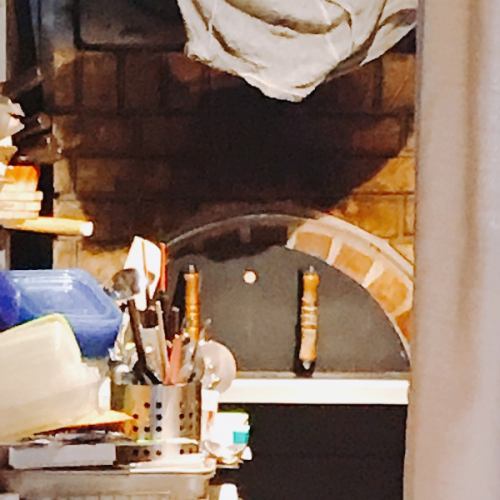 石窯焼きピザでもっちり