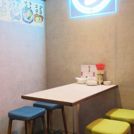 Recommended for dates ♪ Counter seats! A bright atmosphere that makes it easy for first-time customers to stop by! Even when you want to drink a little lightly (*'▽') We are open until late hours, so you can also use the second party and third party Please ♪