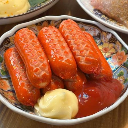 赤ウインナー