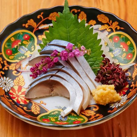 しめ鯖(お造り・炙り)
