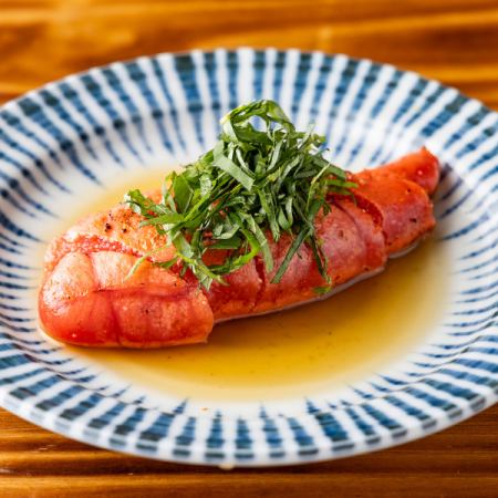 土佐酢で食べる明太子