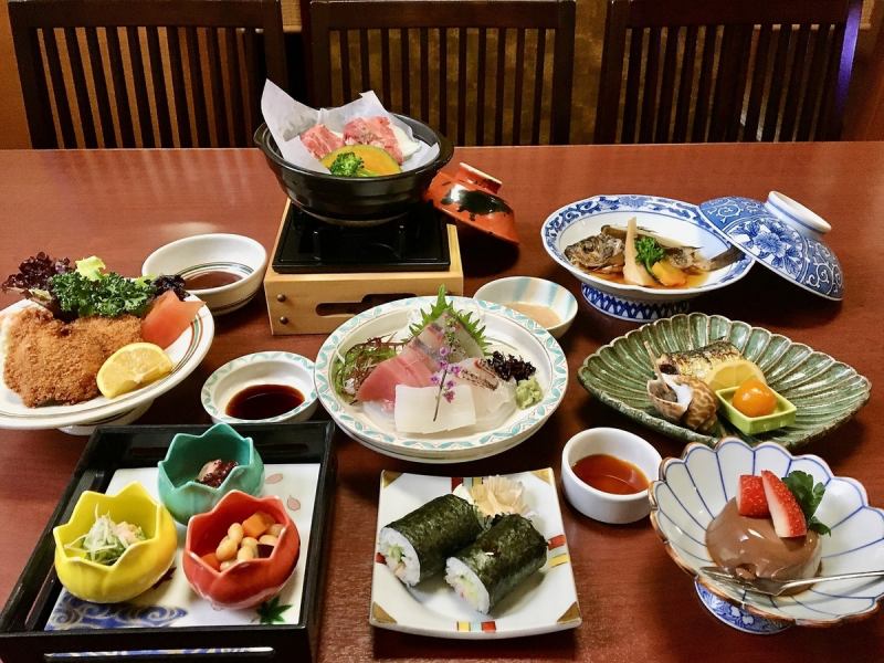 月替り旬の会席料理