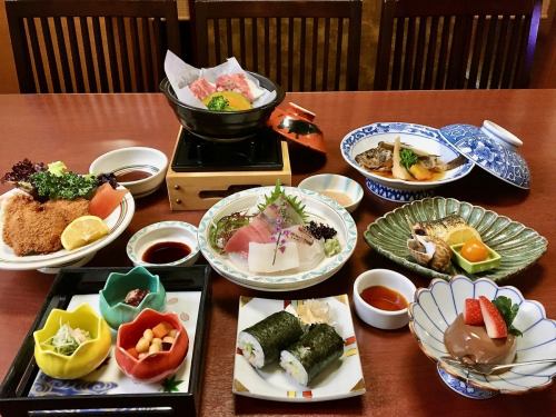 月替り旬の会席料理