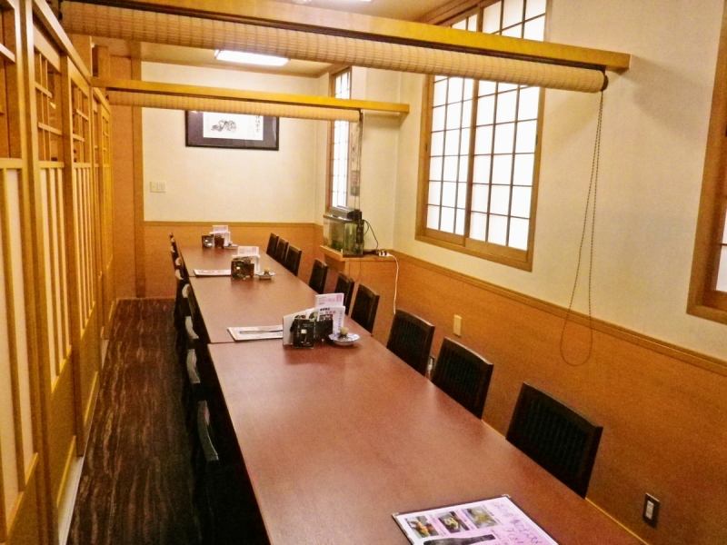 ゆっくり、ゆったり、和やかに過ごせる純和風空間。家族の大切な記念日の集まりにも最適。