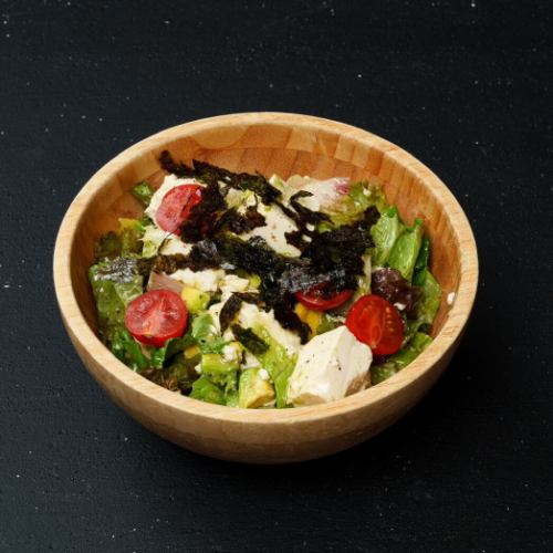 アボカドと豆腐の韓国風サラダ