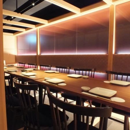 All of the higher-grade private room seats are popular seats ☆ The inside of the store is a relaxing space with a Japanese style that feels like Kyoto ♪ Please spend a banquet and drinking party in a nice seat with an adult atmosphere.We are accepting reservations for courses and seats!