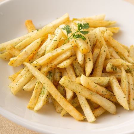 Potato fries [plain, nori seaweed salt] each