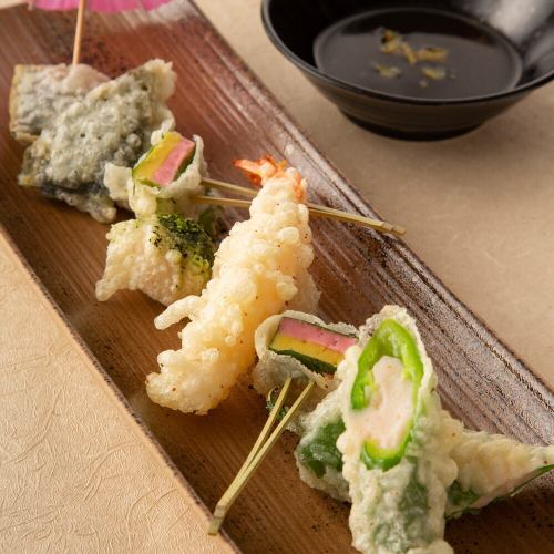 包含腐竹的原创京都风味菜单