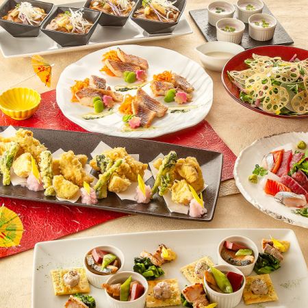 <11/18~12/11>《個室確約》【味わい(逸品)コース】7品2H飲み放題4730円(税込)⇒4300円(税込)