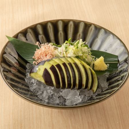 水茄子のお刺身