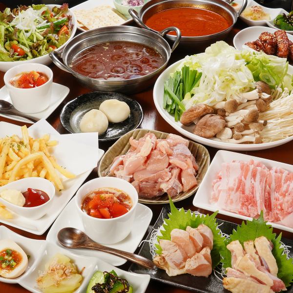 旨辛派もあっさり派も満足！2種の名物鍋コース