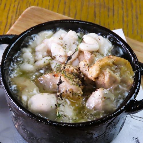 痛風覚悟の贅沢アヒージョ