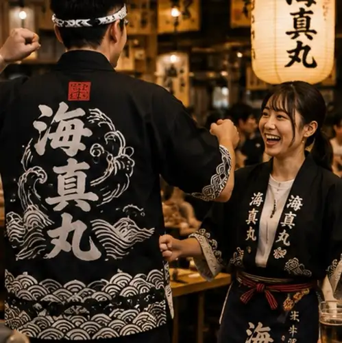 活気あふれる空間で乾杯