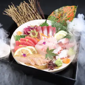 Today's sashimi platter, directly delivered from Amakusa