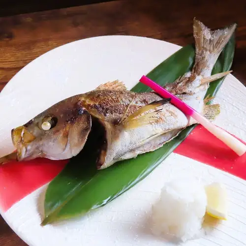Today's Amakusa fresh fish robatayaki